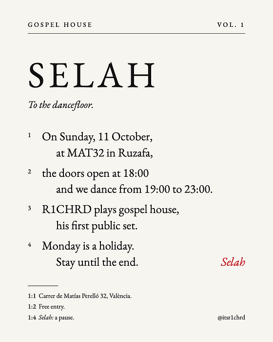 SELAH Vol. 1