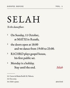 SELAH Vol. 1