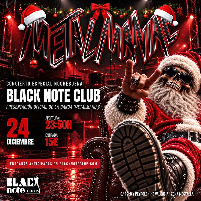 Concierto Especial Nochebuena - METALMANIAC