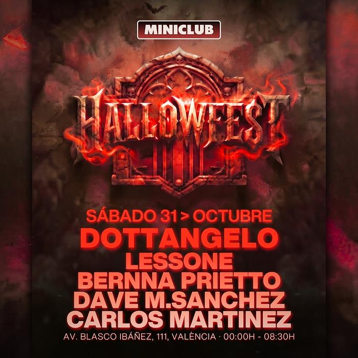 MINICLUB: SABADO 31 HALLOWFEST SPECIAL SESSION till 08.30 am