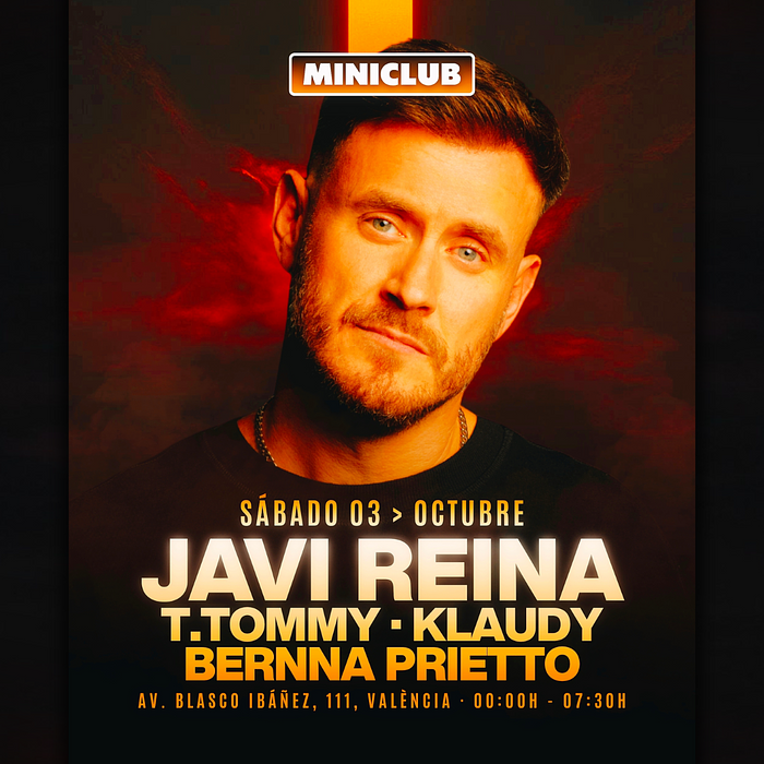 MINICLUB: SABADO 03 OCTUBRE - JAVI REINA SPECIAL SESSION