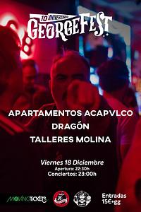 APARTAMENTOS ACAPVLCO + DRAGÓN + TALLERES MOLINA
