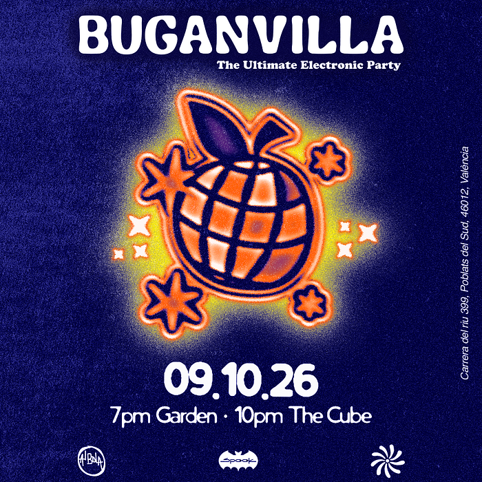 Buganvilla at Spook: The Cube + Garden