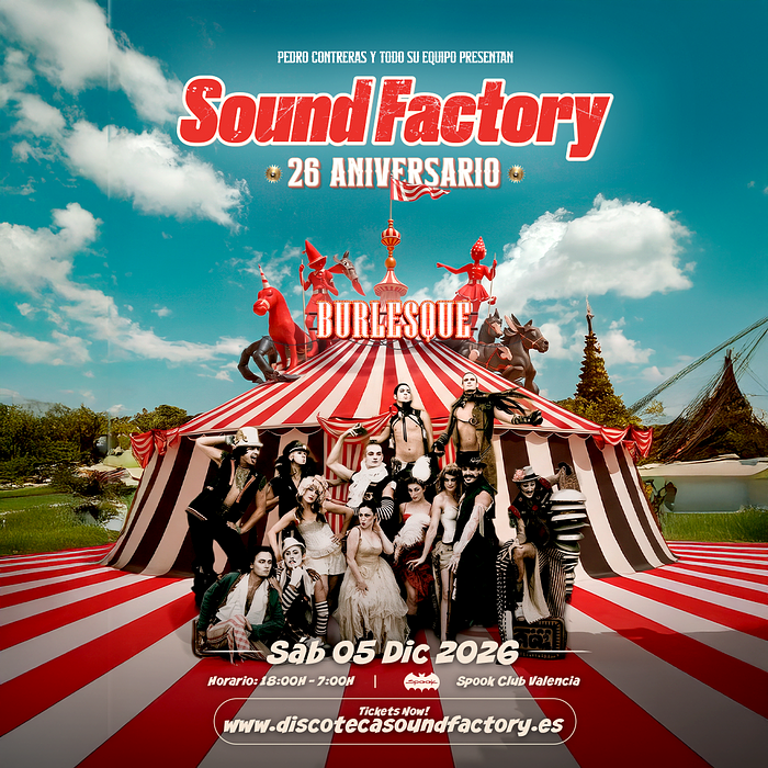 Sound Factory - 26º Aniversario