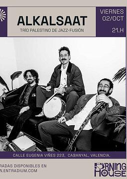 ALKALSAAT - Trío Palestino de Jazz-Fusión -