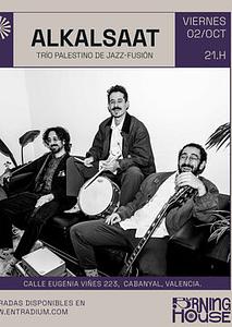 ALKALSAAT - Trío Palestino de Jazz-Fusión -