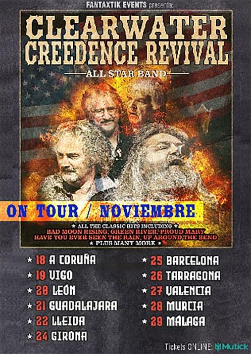 CLEARWATER CREEDENCE REVIVAL / Tributo: Creedence Clearwater Revival
