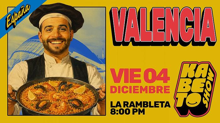 Kabeto Show en vivo – Valencia