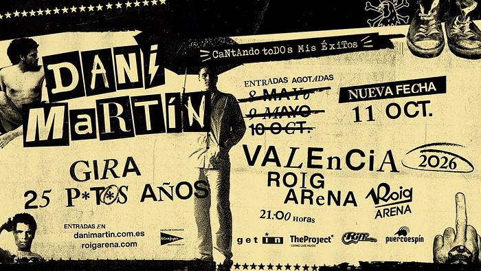 25 p*t*s años - Dani Martín