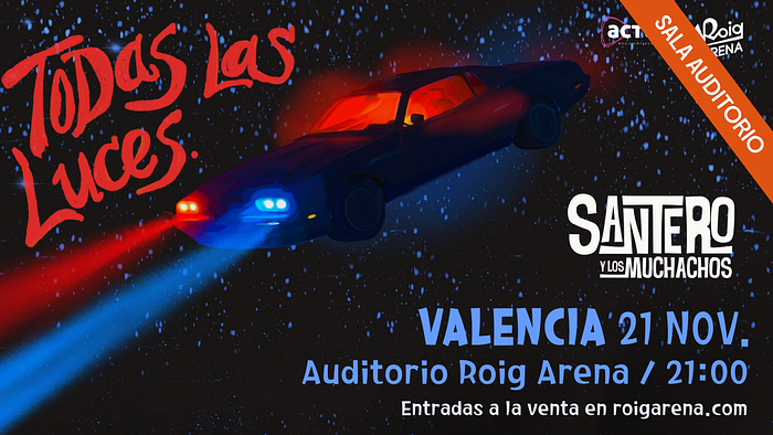 Todas las luces Tour - Santero y los muchachos