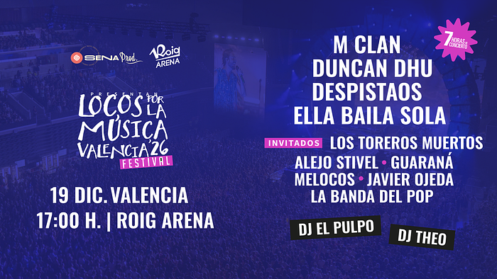Festival Locos por la Música Valencia 2026