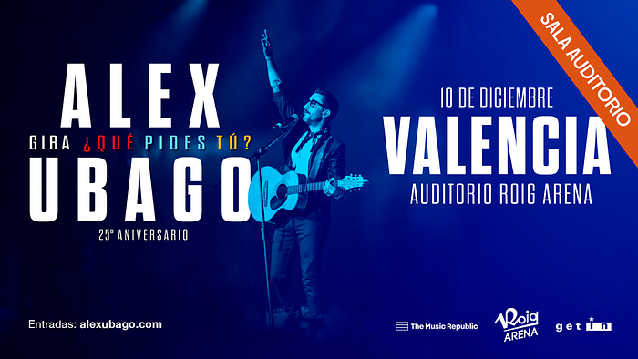 Gira 25 aniversario ¿Qué pides tu? - Alex Ubago