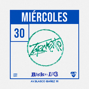 MIERCOLES 30 | TORMENTO CLUB