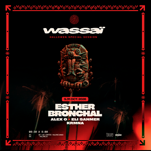 Wassaï at Tulum Halloween Night W/ Esther Bronchal