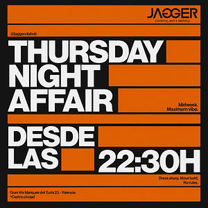 NIGHT AFFAIR - Just one drink... And then we dance