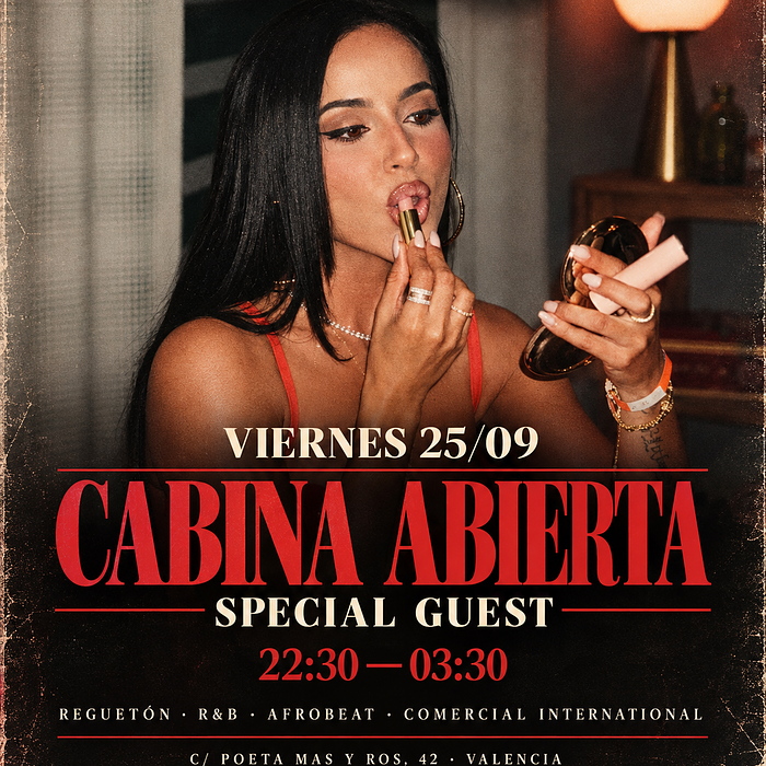 25/09 FRIDAY  CABINA ABIERTA