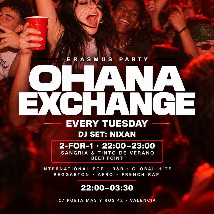 29/09 TUESDAY ERASMUS PARTY