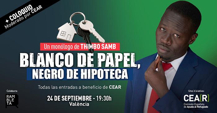 Factoría: Thimbo Samb: Blanco de papel, negro de hipoteca – CEAR