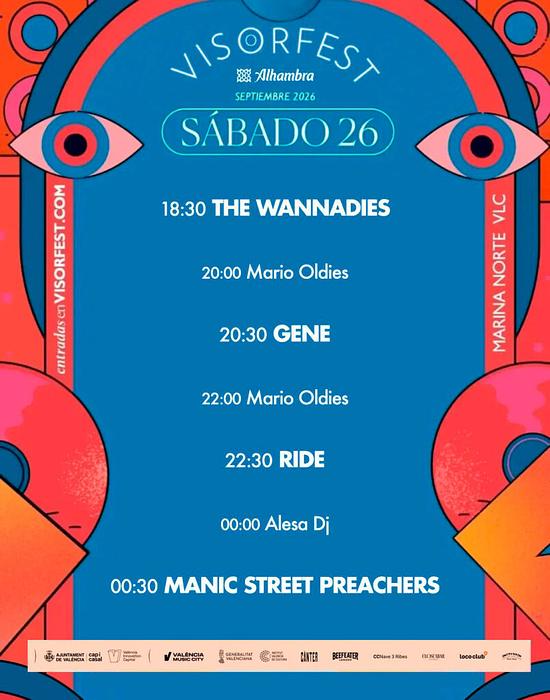Visor Fest 2026 - Sábado 26