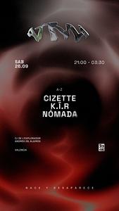 Atma Cero x 33/45: CIZETTE, K.Î.R, NÓMADA