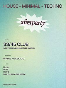 CUERPOS EN FUGA AFTERPARTY: Hexxe, DIGRO, MARTIN GALA, YEEZA, LILI AN