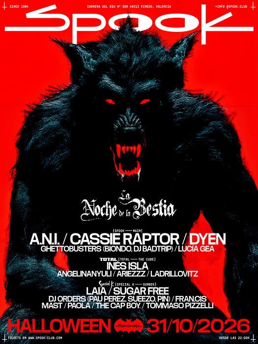 Halloween: Cassie Raptor + DYEN + A.N.I. & Total with ines isla & Special-k with Laia + Sugar Free