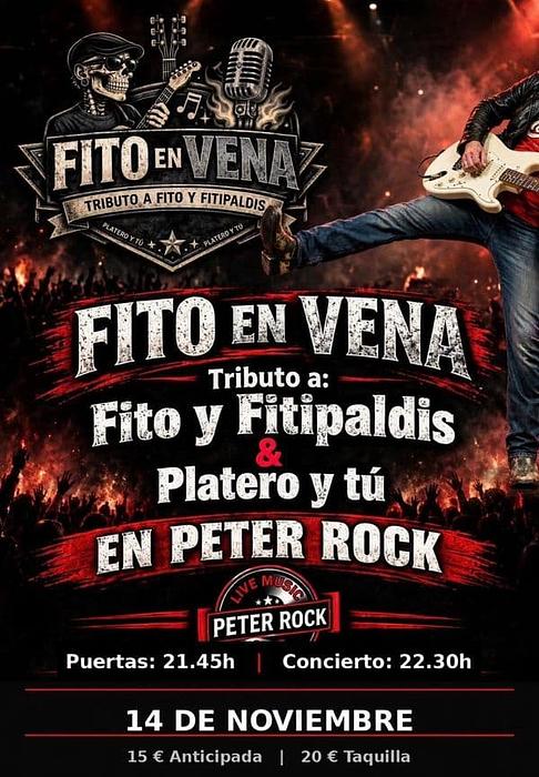 FITO EN VENA / tributo: Fito & Fitipaldis + Platero Y Tú