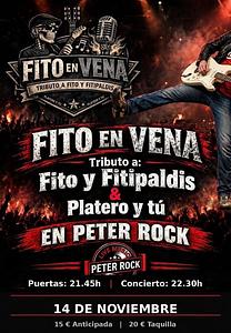 FITO EN VENA / tributo: Fito & Fitipaldis + Platero Y Tú