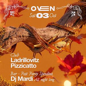 Ladrillovitz + Pizzicatto / Bar: Post party Spendini con Dj Mardi