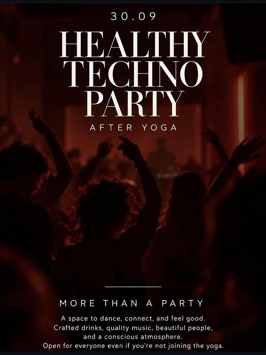 HEALTHY TECHNO PARTY - GONZABRAA, MRIYA, GIO PORZIO