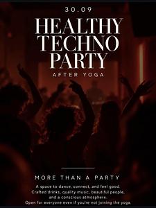 HEALTHY TECHNO PARTY - GONZABRAA, MRIYA, GIO PORZIO