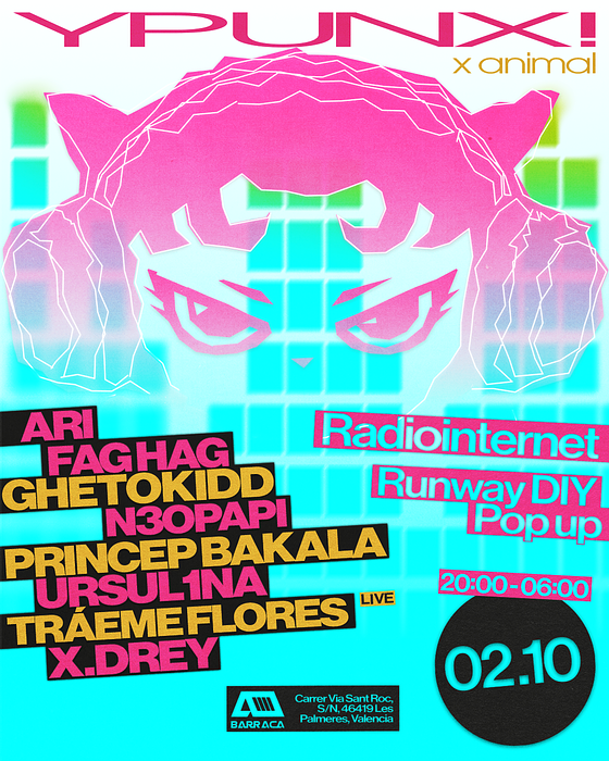 presentación YPUNX! - DJSETS + POPUP + RUNWAY