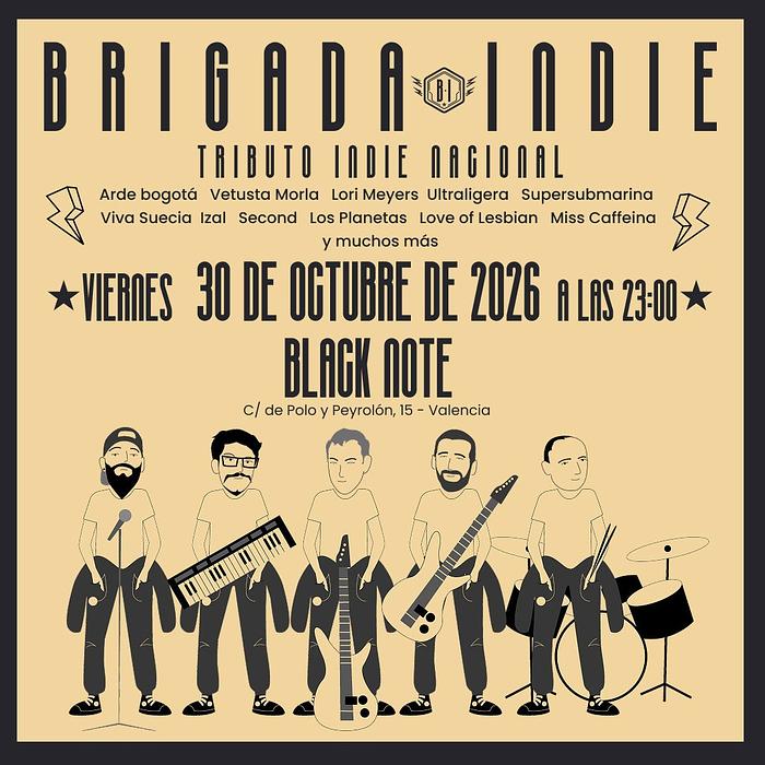 BRIGADA INDIE - Tributo al Indie Nacional
