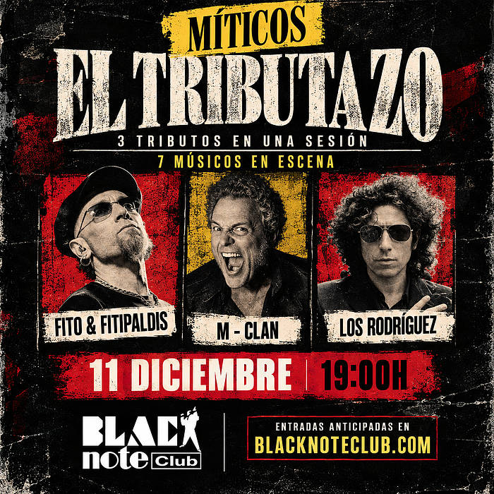 MITICOS "EL TRIBUTAZO" - Tributo FITO & FITIPALDIS, M-Clan y Los Rodríguez
