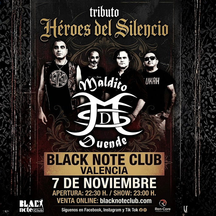 MALDITO DUENDE tributo HÉROES DEL SILENCIO