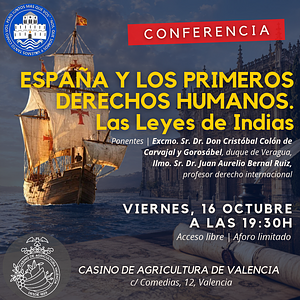 CONFERENCIA | “España y los Derechos Humanos. Las Leyes de Indias”