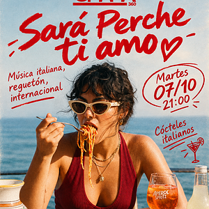 07/10 WEDNESDAY   SÁRA PERCHE TI AMO ❤️