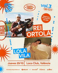 REI ORTOLÁ + LOLA VILA (TRACA)