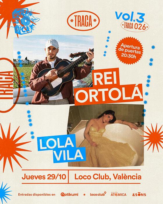 REI ORTOLÁ + LOLA VILA (TRACA)